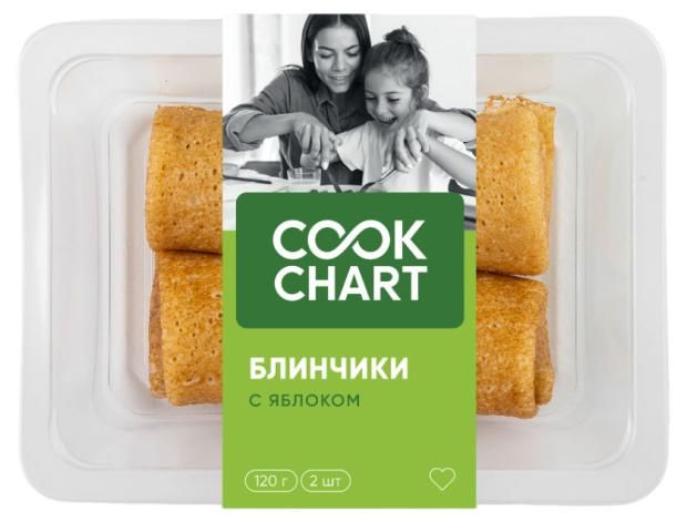 Блинчики Cook chart с яблоком 120 г