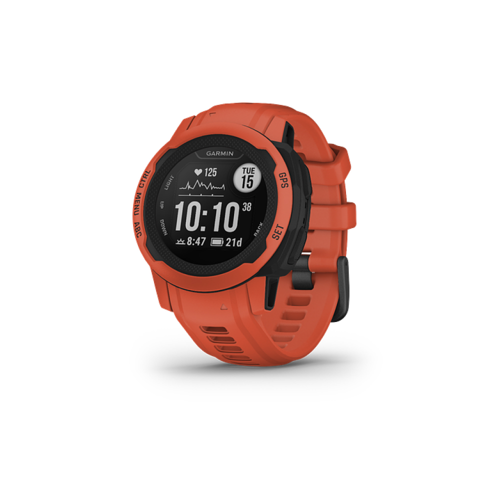 Смарт-часы Garmin Instinct 2S красный/красный