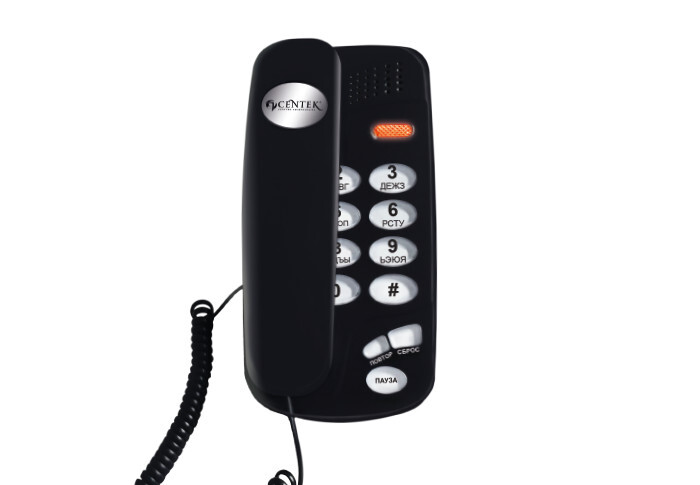 

Проводной телефон Centek CT-7003 Black