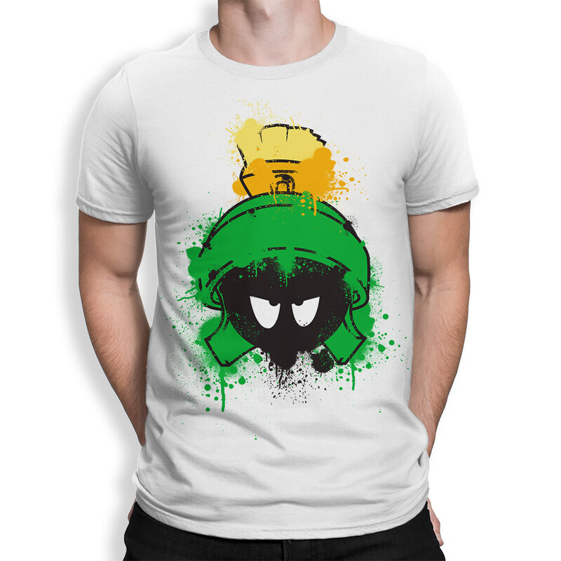 

Футболка мужская Dream Shirts Марсианин Марвин 10007902 белая M, Марсианин Марвин 10007902