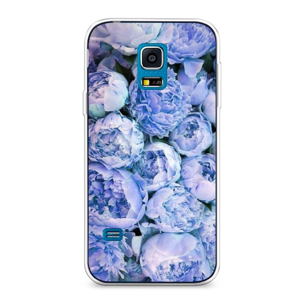 

Чехол Awog "Пионы голубые" для Samsung Galaxy S5 mini, 24250-8