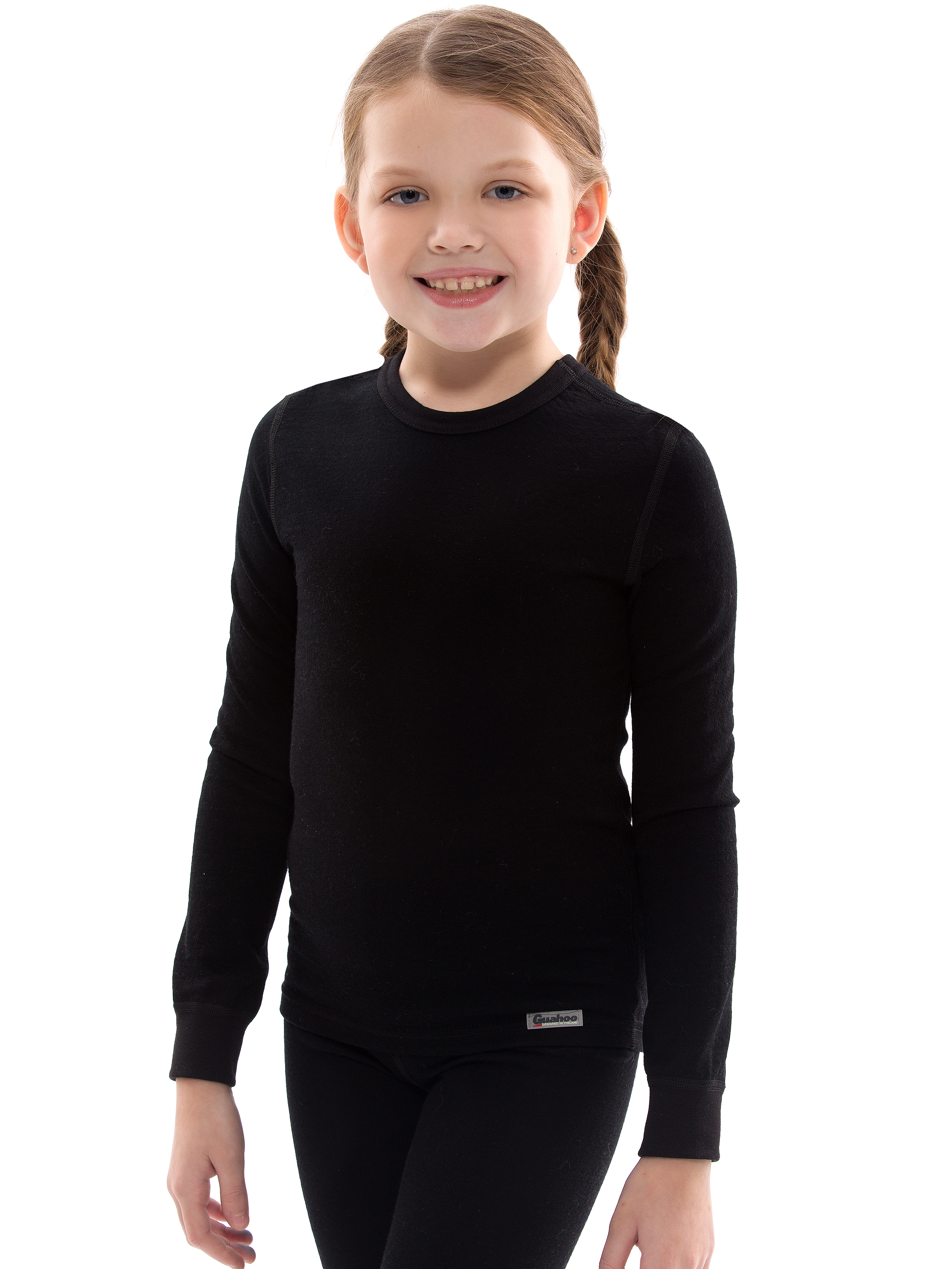 

Термобелье детское верх Guahoo GT25-0342S_BK_30/XS_122-60-57 черный, GT25-0342S