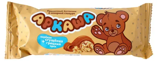 

Батончик пряничный Аркаша в сахарной глазури 40 г