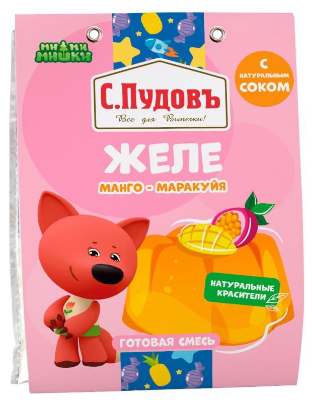 

Смесь для приготовления десерта С.Пудовъ Желе манго-маракуйя 45 г