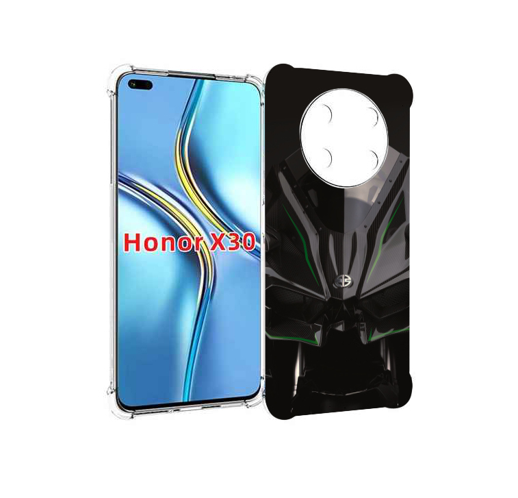 

Чехол MyPads кавасаки мото для Honor X30 / Magic4 Lite 5G, Прозрачный, Tocco