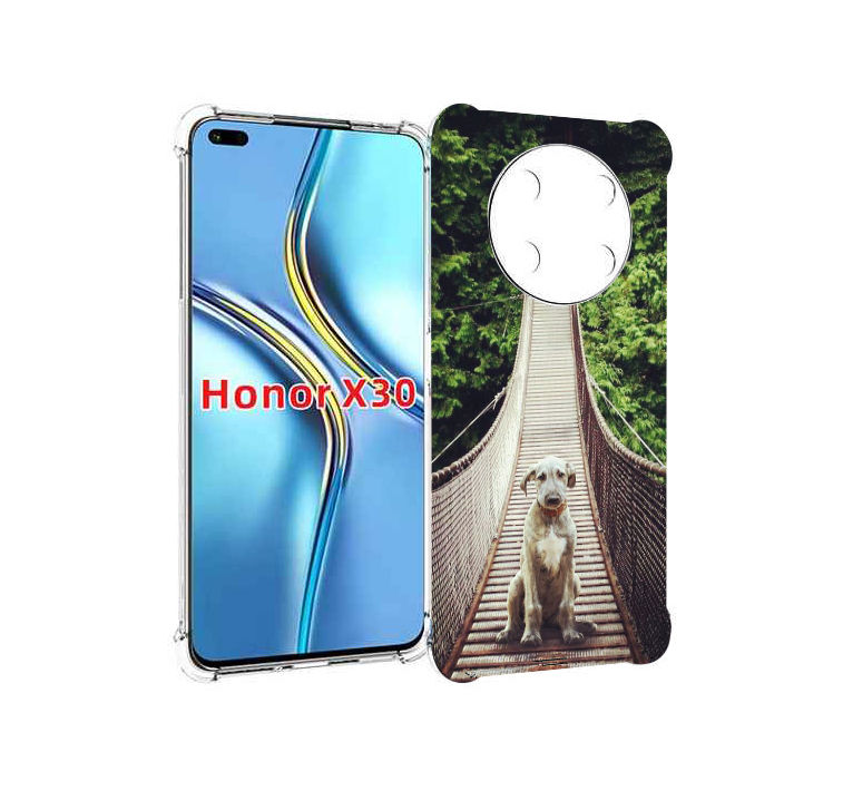 

Чехол MyPads ирландскии волкодав для Honor X30 / Magic4 Lite 5G, Прозрачный, Tocco