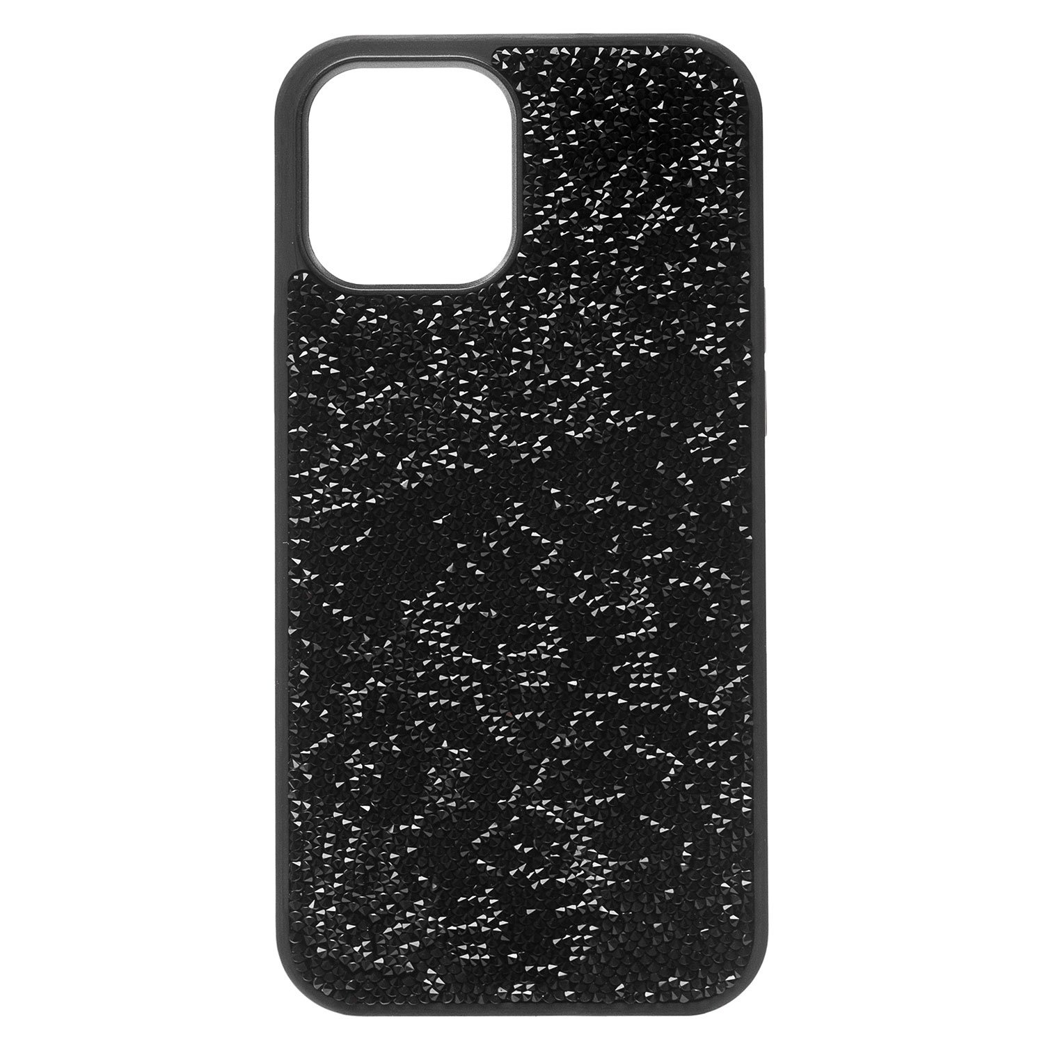 

Чехол для iPhone 12 Pro Max пластиковый Posh Shine <черный>, iPhone 12 Pro Max