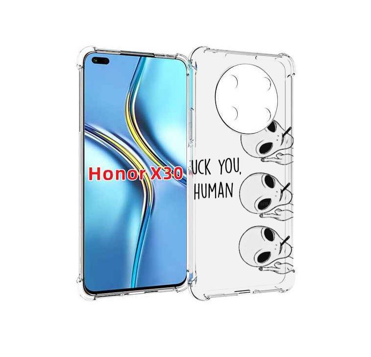 

Чехол MyPads инопланетяне для Honor X30 / Magic4 Lite 5G, Прозрачный, Tocco