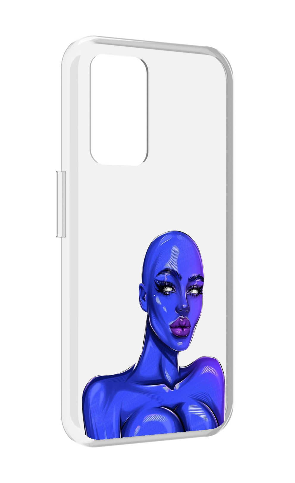 

Чехол MyPads инопланетянка для Realme GT Neo3T, Прозрачный, Tocco