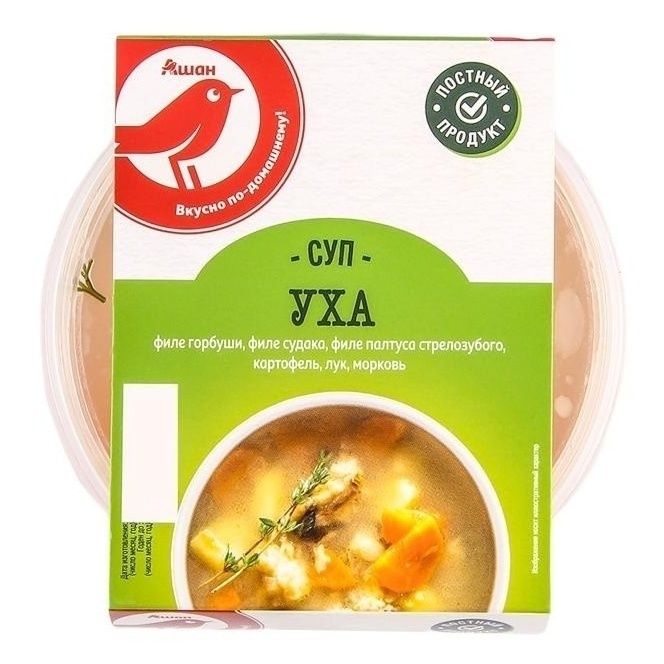 

Суп Красная птица Уха 270 г