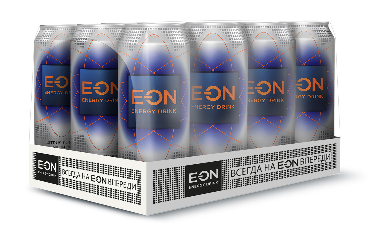 фото Энергетический напиток citrus punch e-on energy drink безалкогольный 12in*450 мл