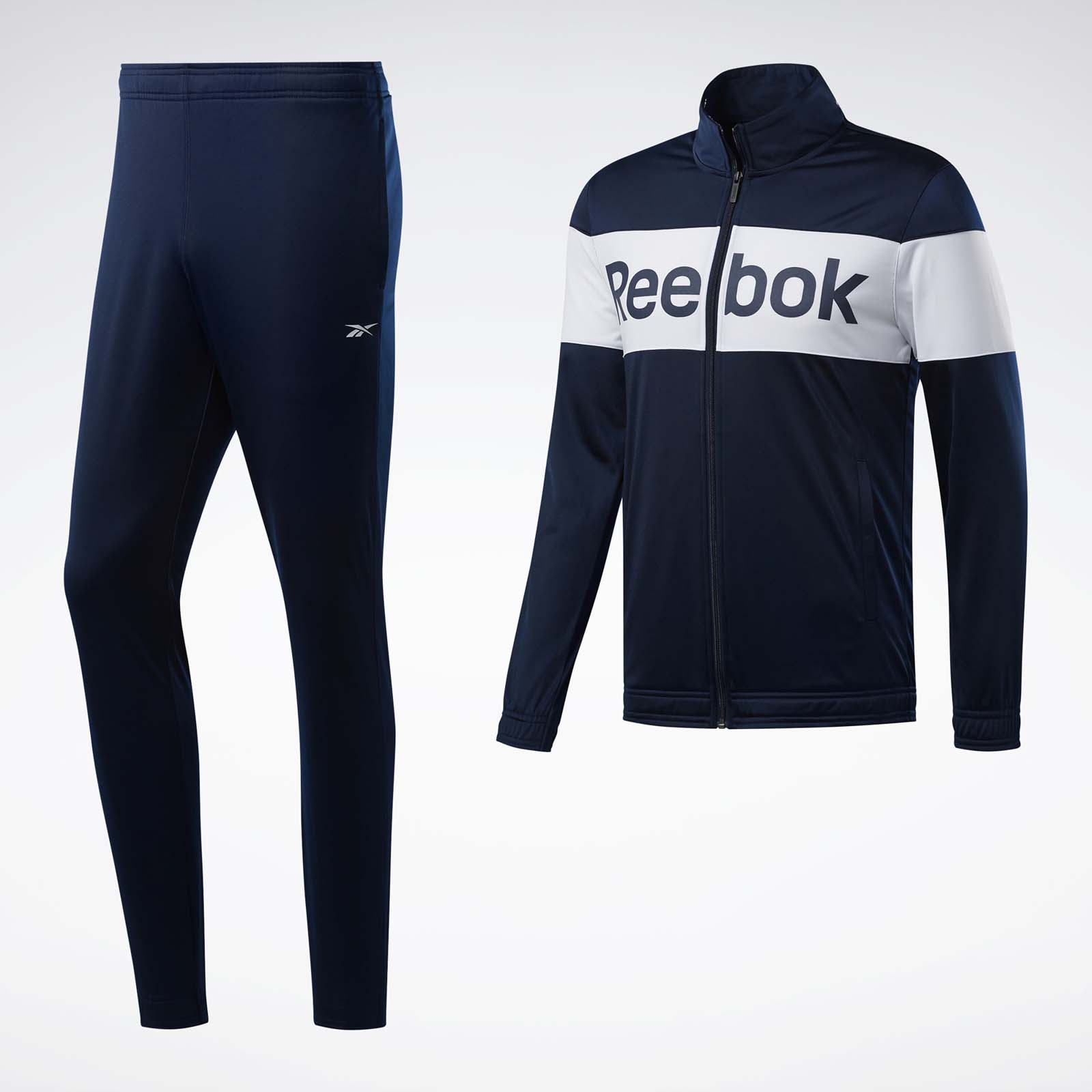 фото Костюм мужской reebok ts cuffed tracksuit синий xl