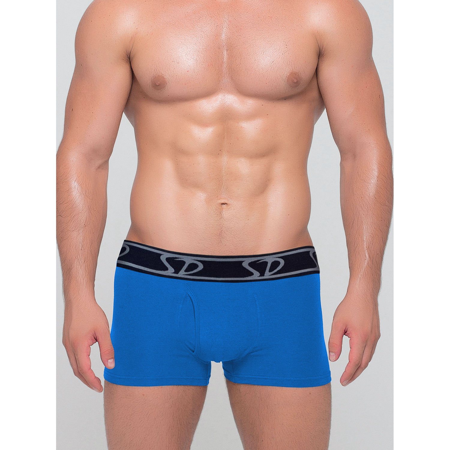 Трусы мужские by Salvador Dali SD2018-3 голубые 3XL