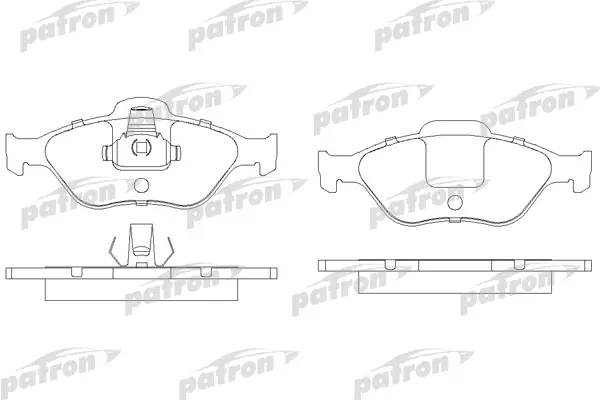 

Тормозные колодки PATRON PBP1394