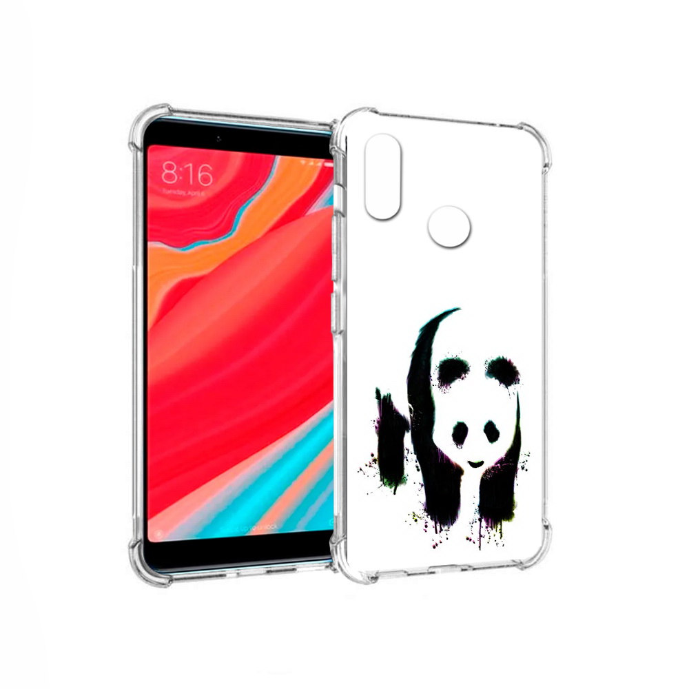 

Чехол MyPads Tocco для Xiaomi Redmi S2 панда в акварели (PT111025.312.532), Прозрачный, Tocco