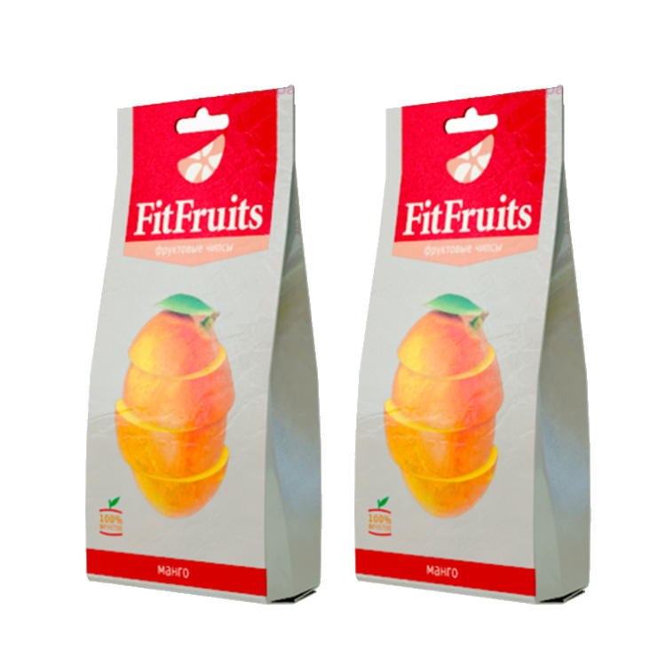 фото Фруктовые чипсы fitfruits манго (2 шт. по 20 г)