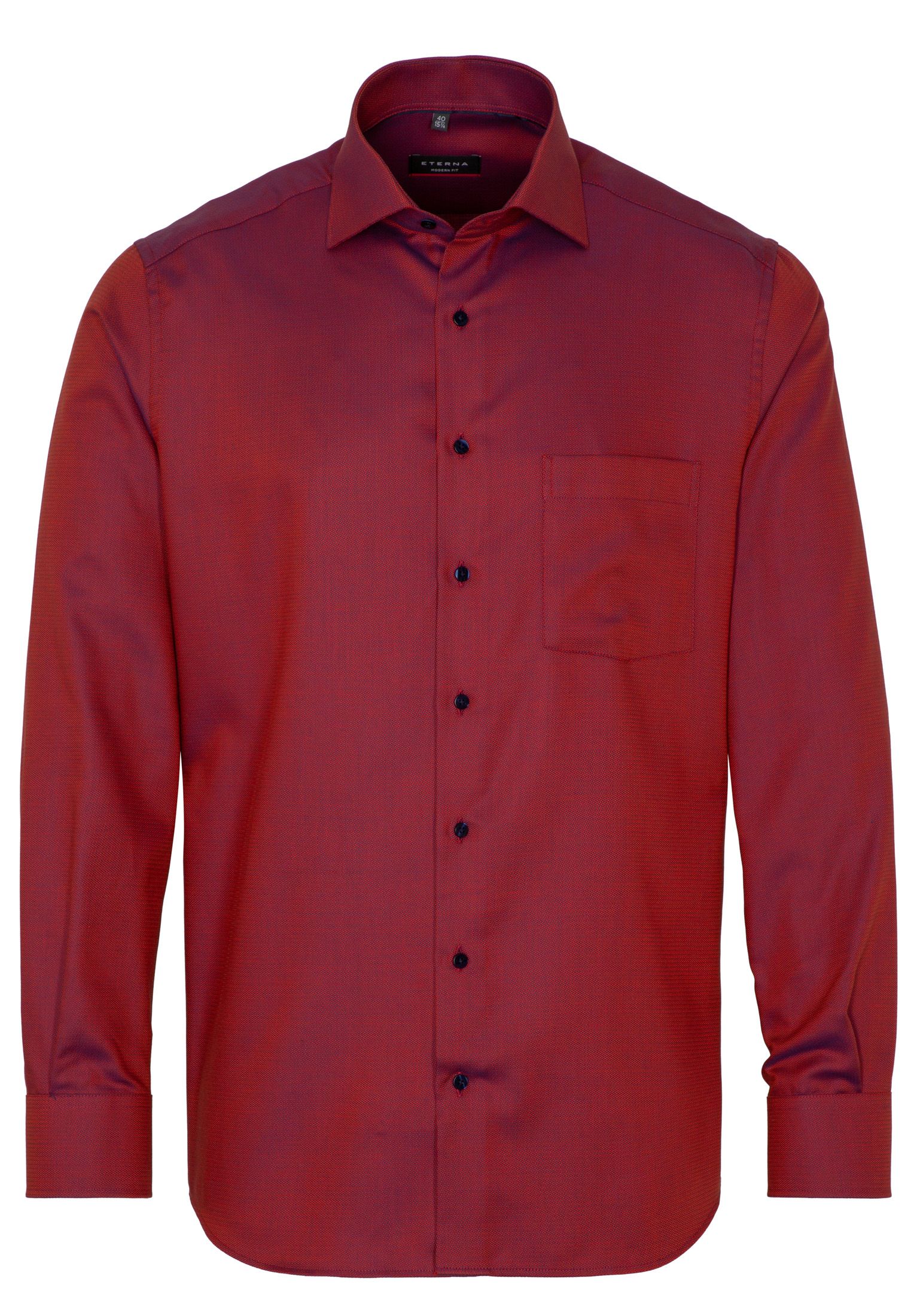 Рубашка мужская ETERNA 3475-82-X19K оранжевая 41