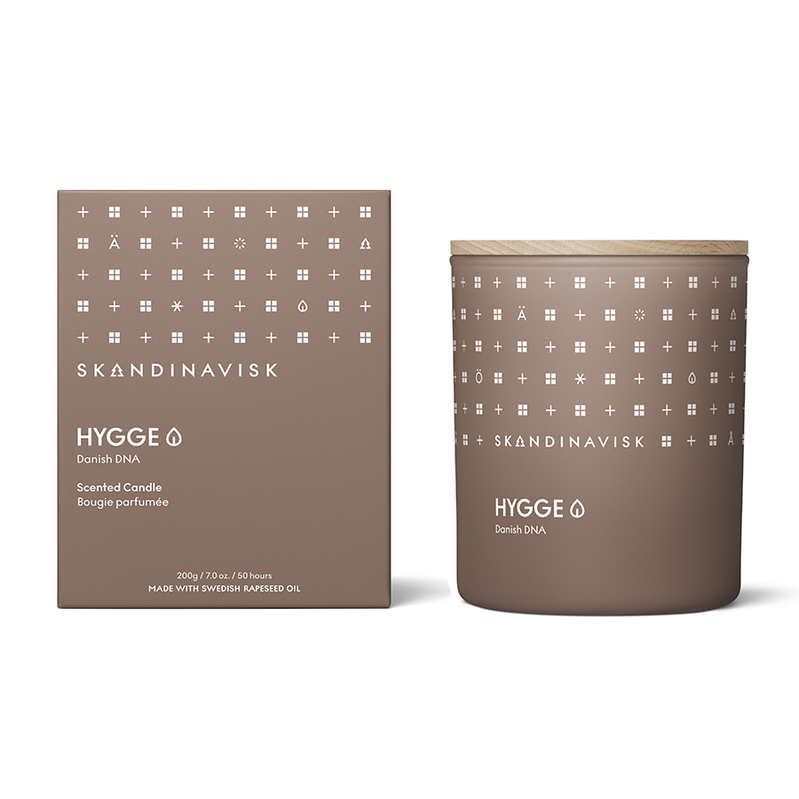 фото Свеча ароматическая hygge с крышкой, 200 г (новая) s k a n d i n a v i s k fd-sk20109 skandinavisk