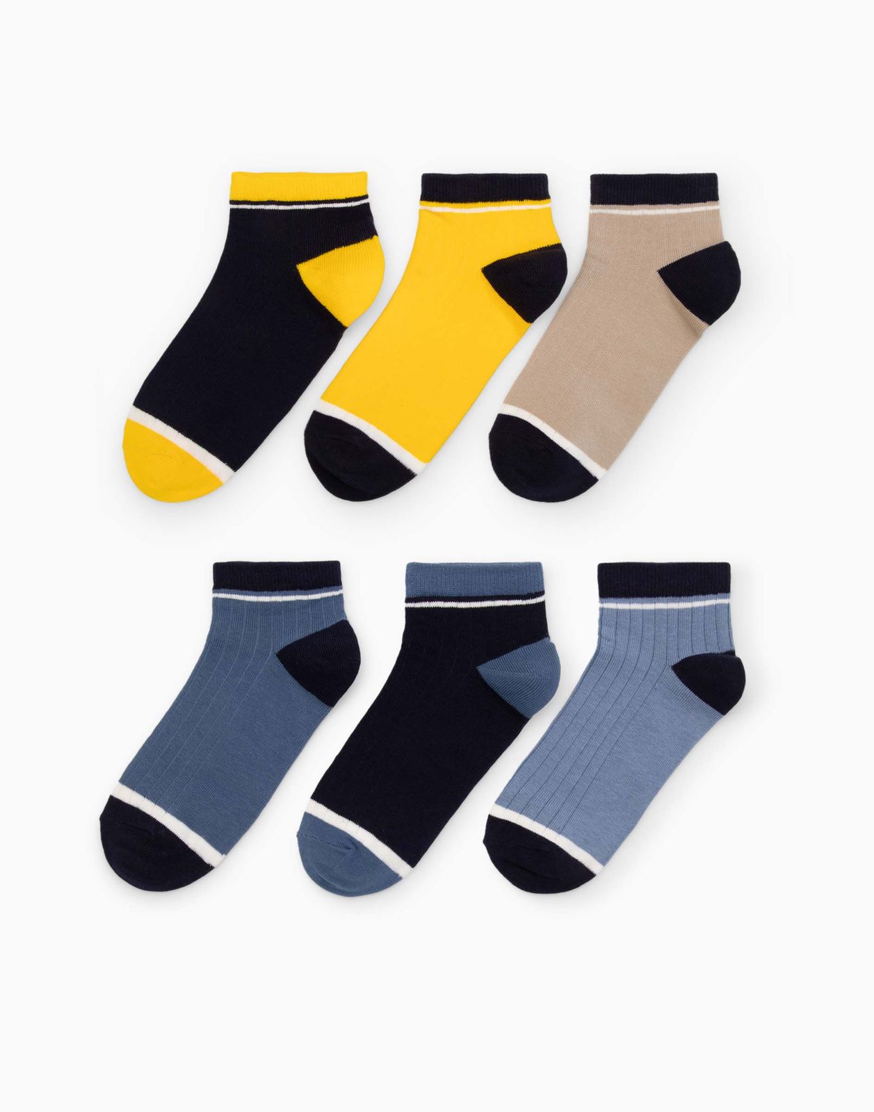 

Комплект носков для мальчика 6 пар Gloria Jeans BSE000802 разноцветный 10-12л/0, BSE000802