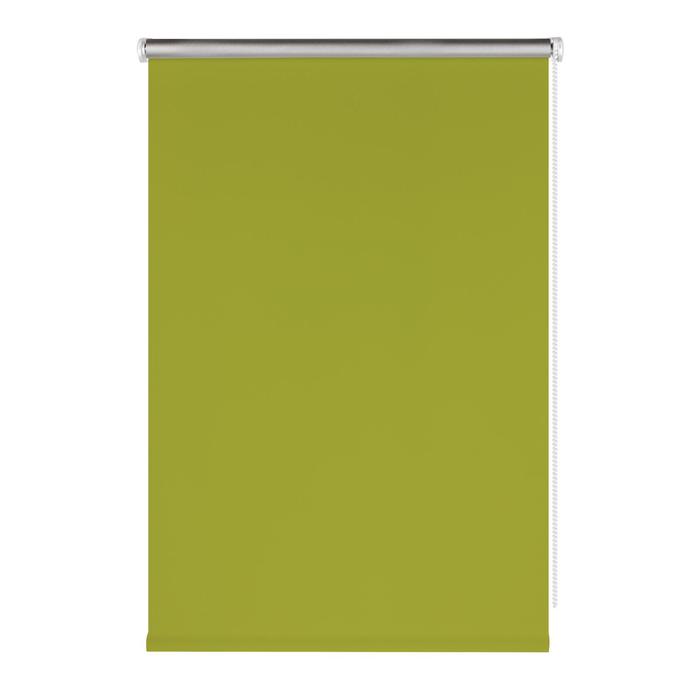 

Штора рулонная Blackout Silver, 120x160 см, цвет зелёный