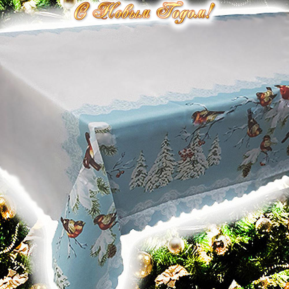 

Новогодняя скатерть Grand Textil ХЭППИ-НГ