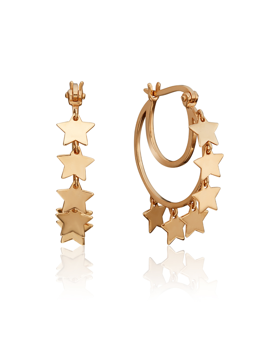 

Серьги из красного золота PLATINA jewelry 02-4677-00-000-1110-48, 02-4677-00-000-1110-48