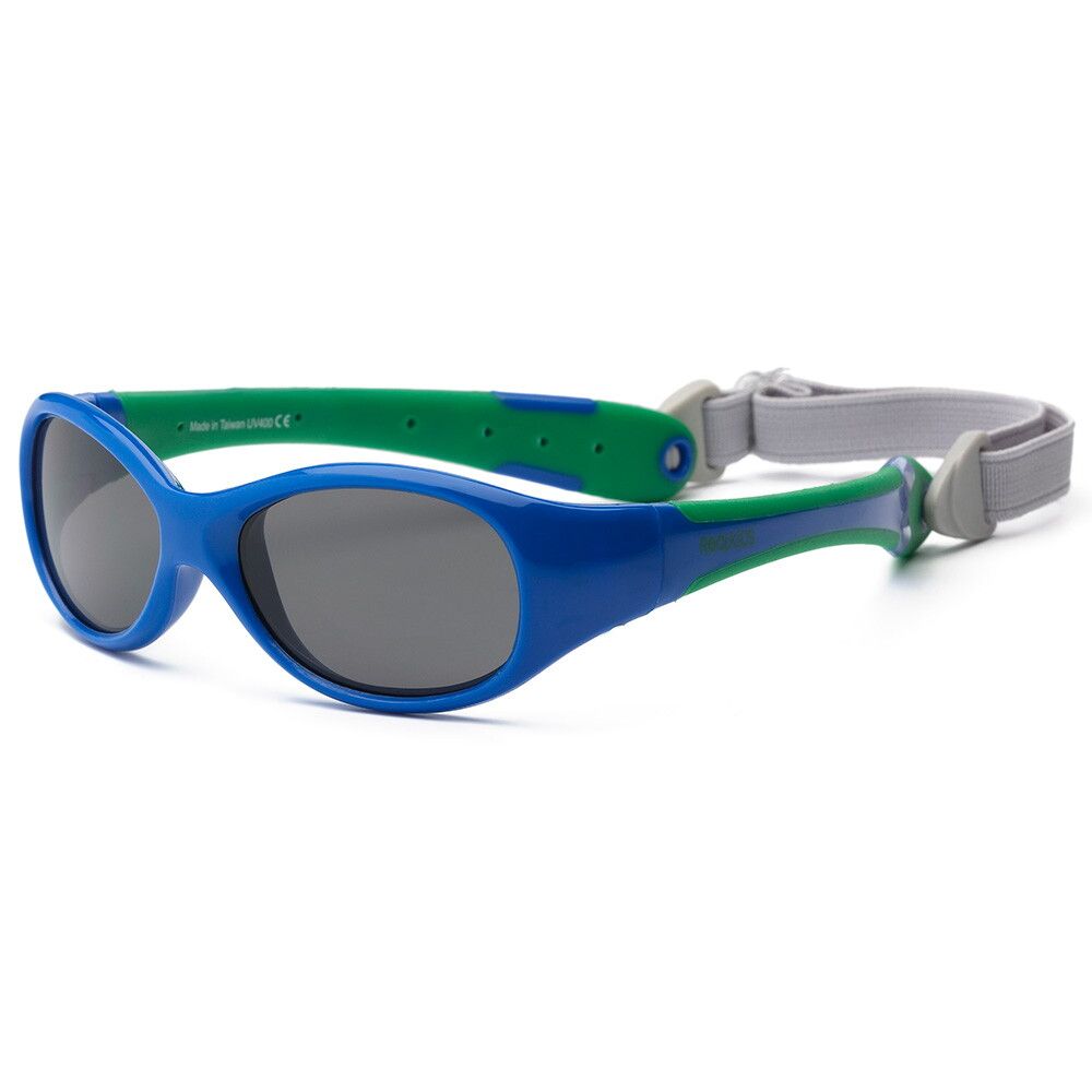 фото Солнечные очки для малышей real kids explorer 0+ синий, зеленый