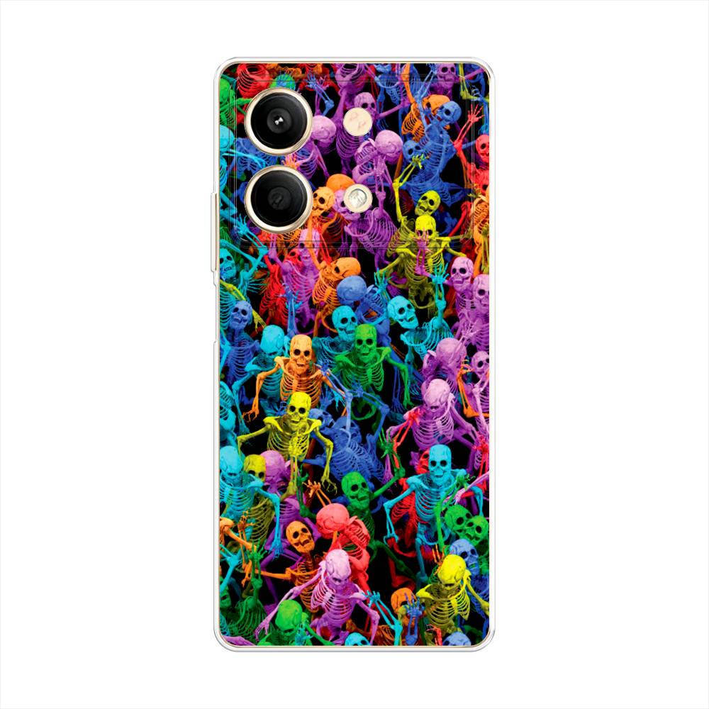 

Силиконовый чехол "Вечеринка скелетов" на Xiaomi Poco X6 Neo, 321950-1