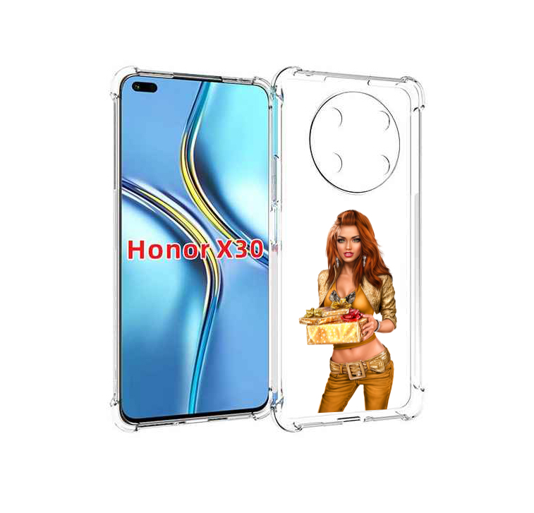 

Чехол MyPads золотая-девочка-с-подарком женский для Honor X30 / Magic4 Lite 5G, Прозрачный, Tocco