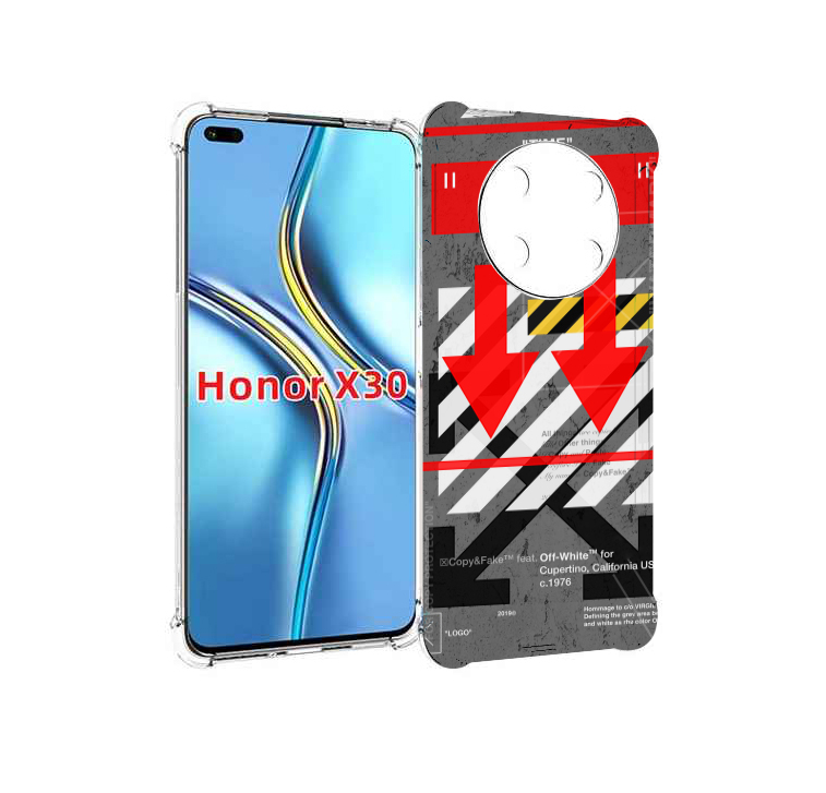 

Чехол MyPads знаки-логотипы для Honor X30 / Magic4 Lite 5G, Прозрачный, Tocco