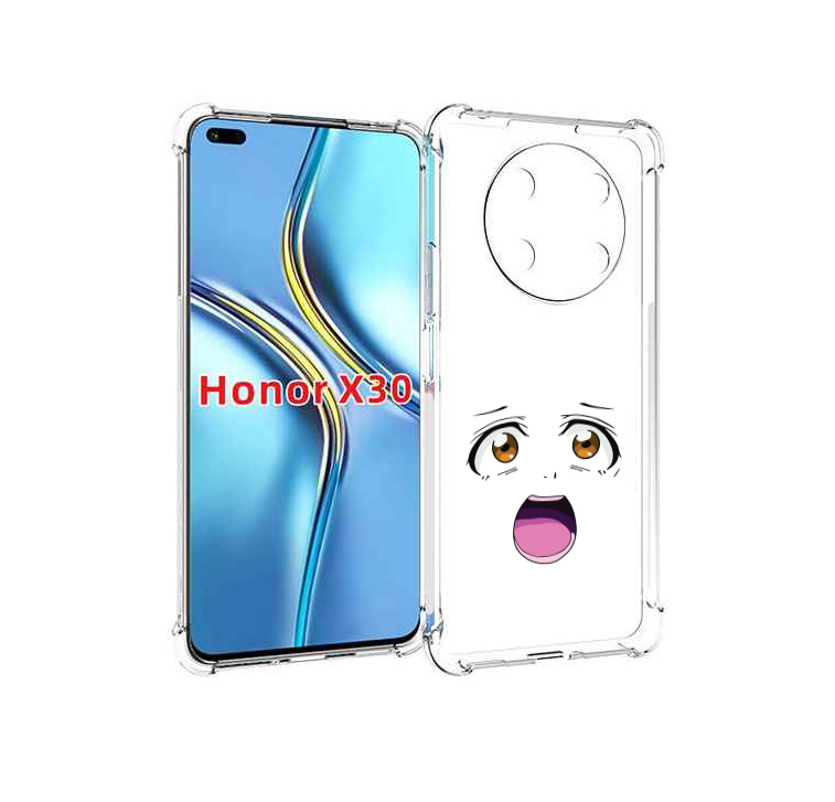 

Чехол MyPads аниме лицао для Honor X30 / Magic4 Lite 5G, Прозрачный, Tocco