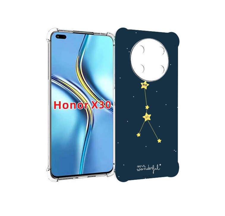

Чехол MyPads знак-зодиака-рак-3 для Honor X30 / Magic4 Lite 5G, Прозрачный, Tocco