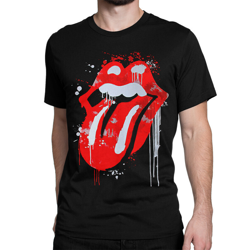 фото Футболка мужская dream shirts the rolling stones 10007842 черная xl