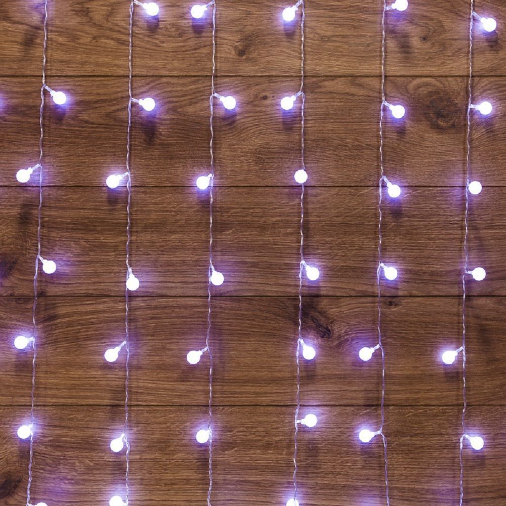 

Гирлянда дождь Neon-Night 144 LED холодный белый 1,5х1,5 м