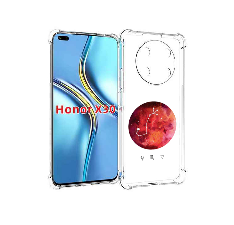 

Чехол MyPads знак зодиака скорпион 6 для Honor X30 / Magic4 Lite 5G, Прозрачный, Tocco