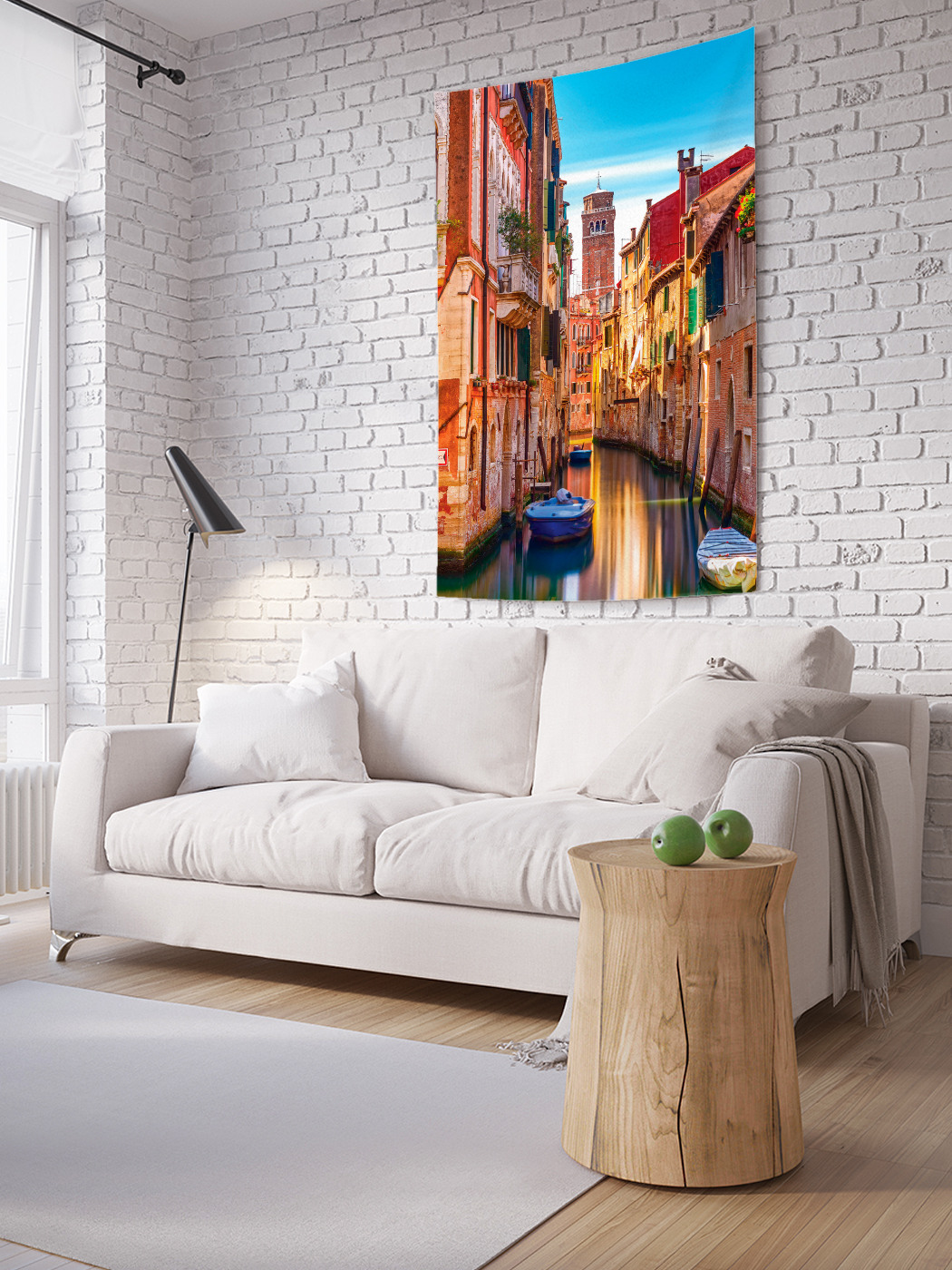 

Вертикальное фотопанно на стену JoyArty Утро в Венеции 100x150 см, Утро в Венеции