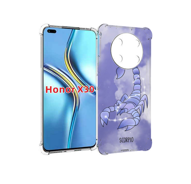

Чехол MyPads знак зодиака скорпион 2 для Honor X30 / Magic4 Lite 5G, Прозрачный, Tocco