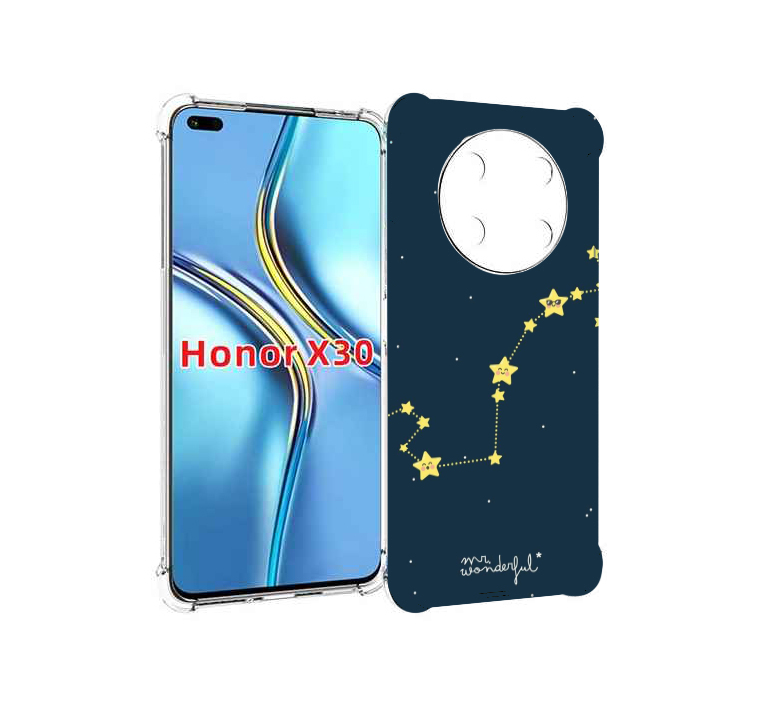 

Чехол MyPads знак зодиака скорпион 1 для Honor X30 / Magic4 Lite 5G, Прозрачный, Tocco