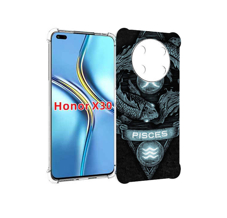 

Чехол MyPads знак зодиака рыбы 4 для Honor X30 / Magic4 Lite 5G, Прозрачный, Tocco