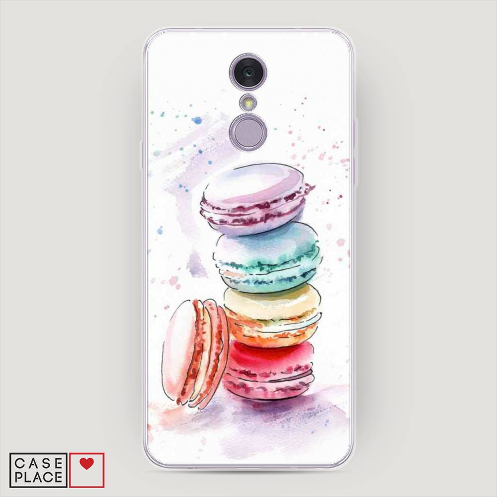 

Чехол Awog на LG Q7 (Plus, Alpha) "Пирамидка макарони 2", Желтый, 83550-10