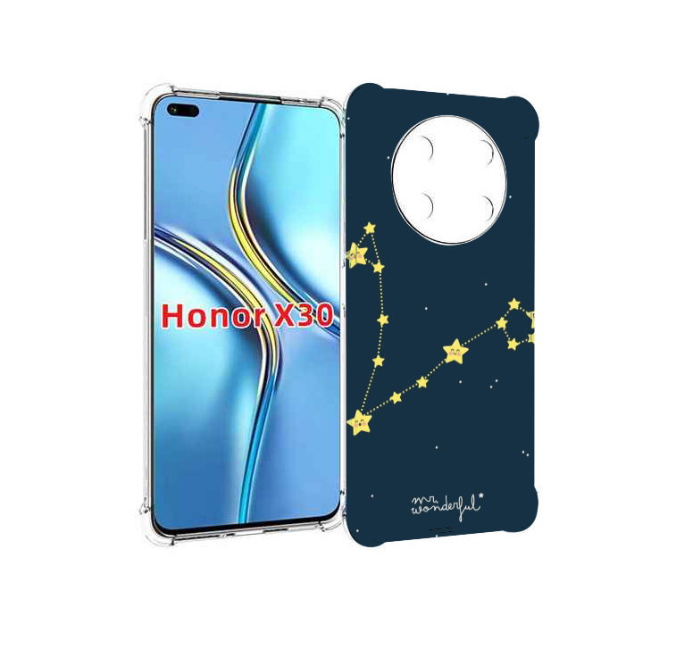 

Чехол MyPads знак зодиака рыбы 1 для Honor X30 / Magic4 Lite 5G, Прозрачный, Tocco