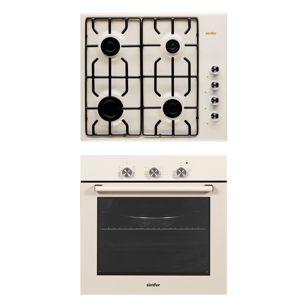 Комплект встраиваемой бытовой техники Simfer S69R471, варочная панель и духовой шкаф