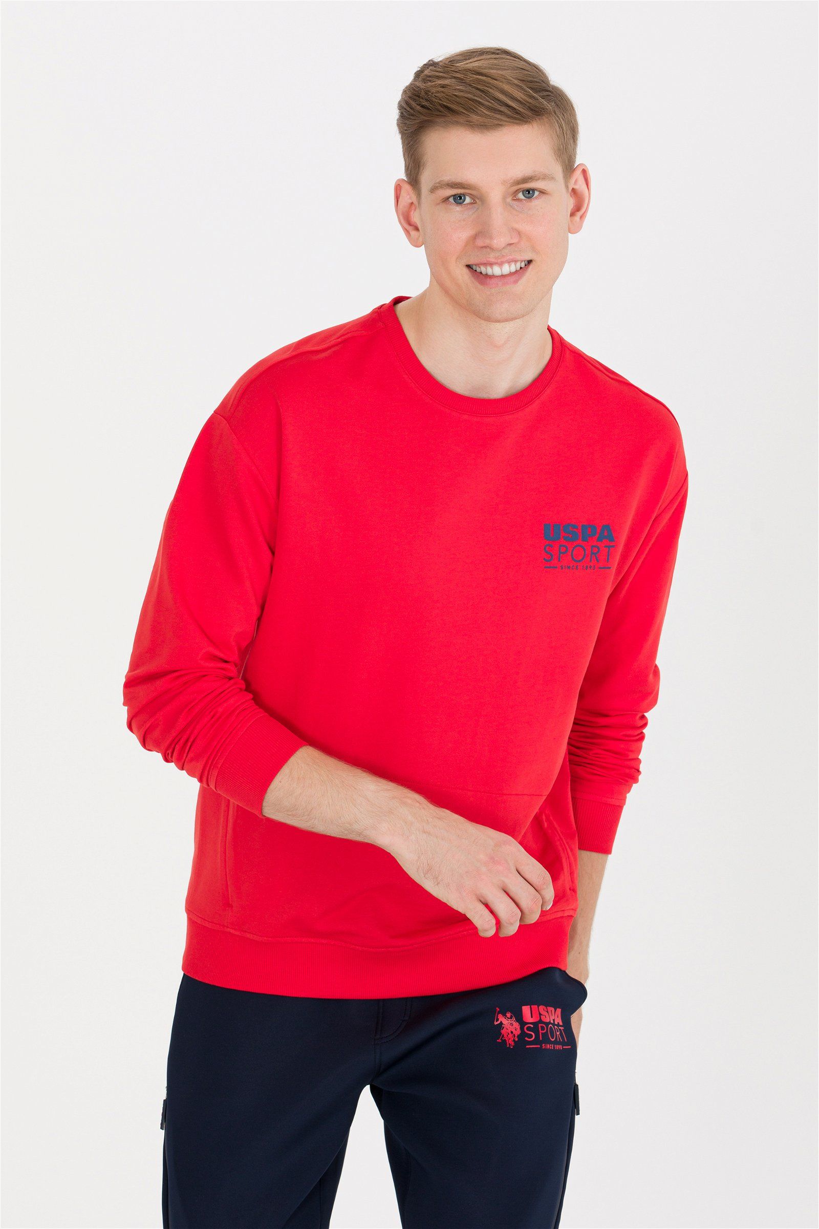 

Свитшот мужской U.S. POLO Assn. G081SZ0820TOGO красный XL, G081SZ0820TOGO