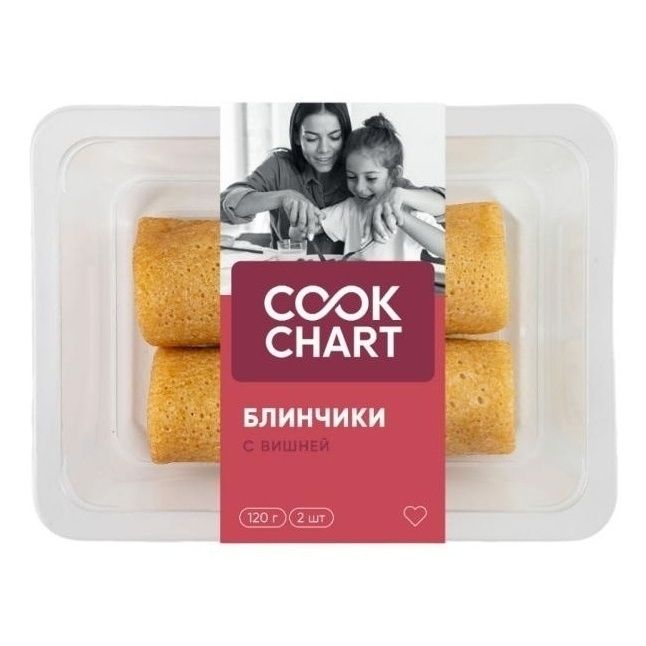 Блинчики Cook chart с вишней охлажденные 120 г