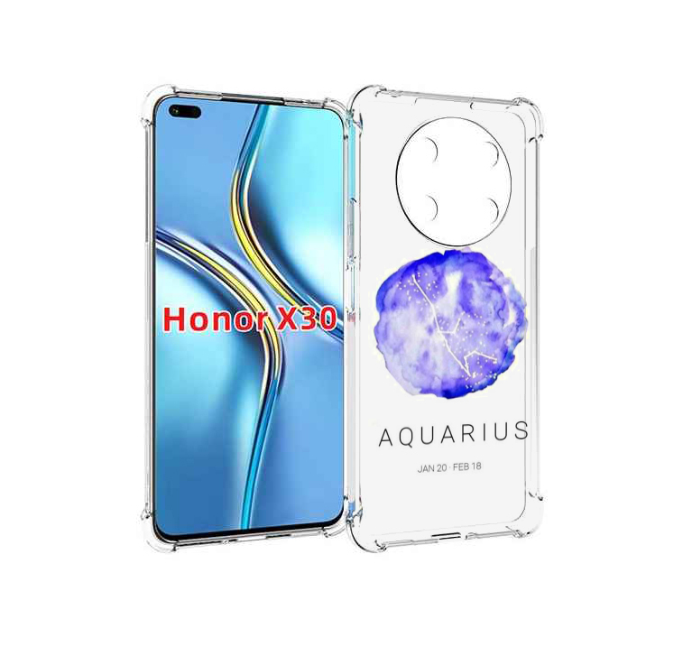 

Чехол MyPads знак зодиака водолеи 5 для Honor X30 / Magic4 Lite 5G, Прозрачный, Tocco
