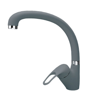 

Смеситель для кухни Florentina Омега FL Серый шелк