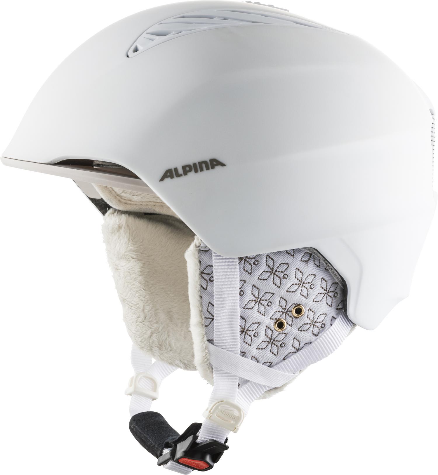 фото Горнолыжный шлем alpina grand 2021, white/prosecco matt, s/m