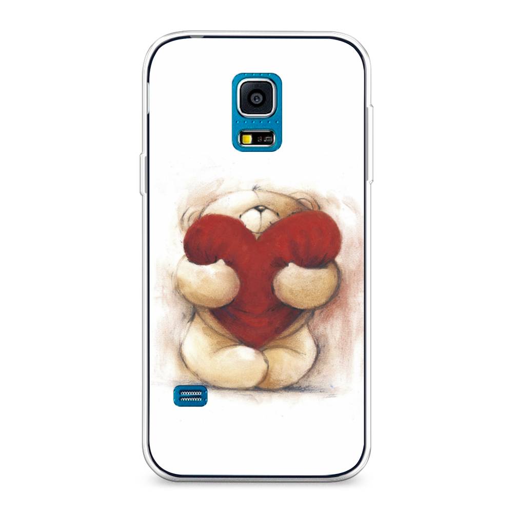 

Чехол Awog "Мишка с сердцем 1" для Samsung Galaxy S5 mini, 24250-6