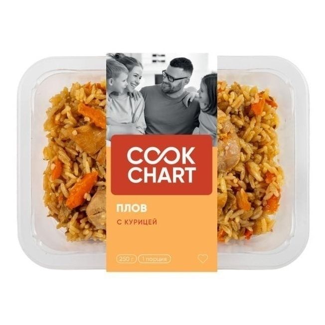 Плов Cook chart с курицей 250 г