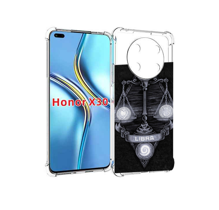 

Чехол MyPads знак зодиака весы 2 для Honor X30 / Magic4 Lite 5G, Прозрачный, Tocco